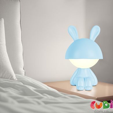 LED-светильник с аккумулятором Kite Cute Bunny, голубой, модель K25-316-1-3