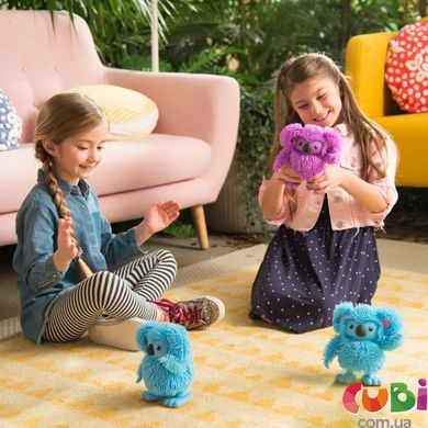 Интерактивная игрушка Jiggly Pup Зажигательная коала фиолетовая (JP007-PU)