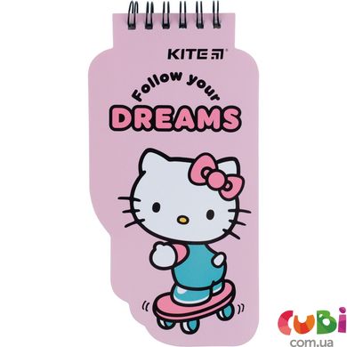 Блокнот на спирали Kite Hello Kitty, 50 листов, нелинированный (HK22-465)