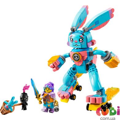 Конструктор дитяий Lego Іззі й кроленя Бунчу, 71453