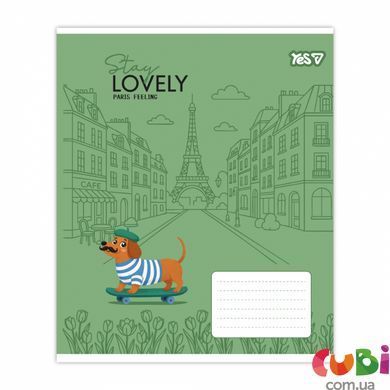 Зошит учнівський Yes Stay lovely А5 12 кос. (768767)