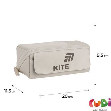 Пенал Kite 2702-1 бежевый (K26-2702-1), Бежевый