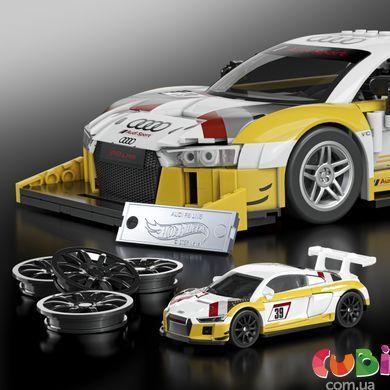 Коллекционная машинка-конструктор Audi R8 LMS серии Elite Mattel Brick Shop (JFT18)