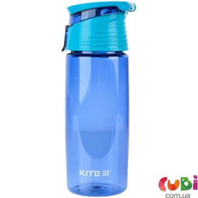 Пляшечка для води, 550 мл, блакитно-бірюзова, K22-401-02