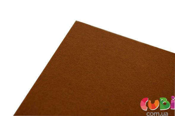 Фетр Santi жорсткий, коричневий, 21*30см (10л) (740422)