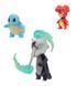 Набор игровых фигурок Pokemon W19 - Магби, Сквиртл, Алло Маровак (PKW3600), комбинированый