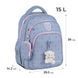 Шкільний рюкзак Kite Education College Line для дівчаток K25-763M-1, комбінований