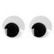 Оченята SANTI самоклеючі, чорні, d-40мм, 8 шт. уп.,