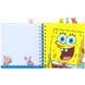 Блокнот з розділювачами на спіралі Sponge Bob (SB26-278), 80 аркушів, клітинка, пластикова обкладинка