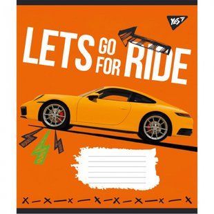 Зошити для записів, А5 60 клітинка Yes Lets go for ride, зошит для записів, 766746