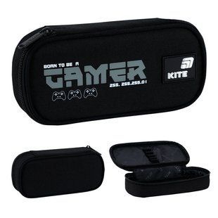 Пенал Kite 662 Gamer (K26-662-15), Чорний