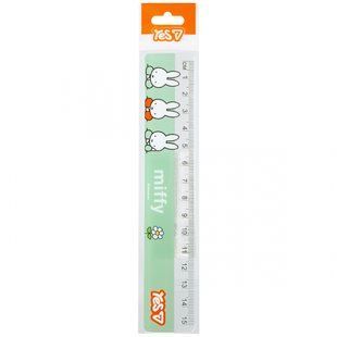 Линейка Yes 15 см "Miffy" (370727)