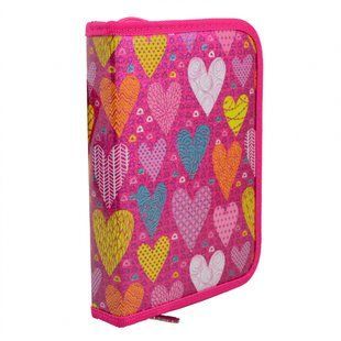 Пенал твердий 1 Вересня одинарний з клапаном HP-03 Sweet heart (532702)