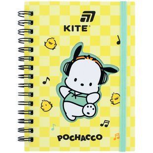 Блокнот на спіралі Kite Pochacco (PC26-229), А6, 80 аркушів, клітинка