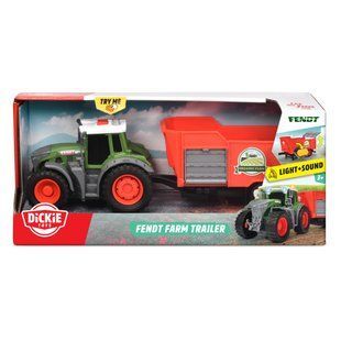 Трактор Fendt с прицепом, звуковыми и световыми эффектами, 26 см, 3+, 373 4001
