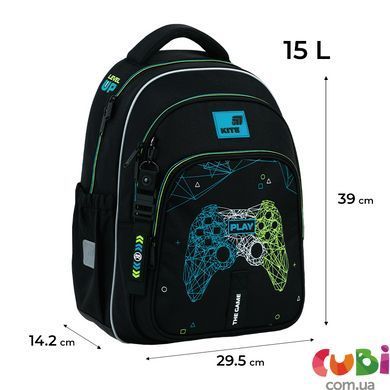 Рюкзак шкільний Kite Educatio Next Level (K26-763M-4), Чорний