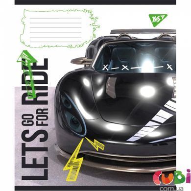 Зошити для записів, А5 60 клітинка Yes Lets go for ride, зошит для записів, 766746