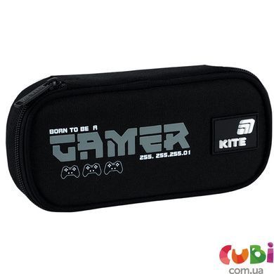 Пенал Kite 662 Gamer (K26-662-15), Чорний