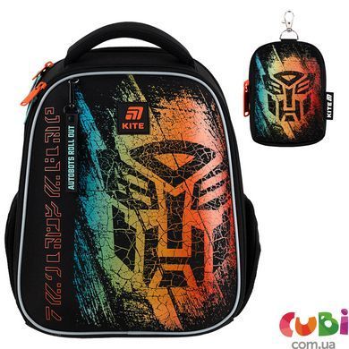 Шкільний набір Kite Education Transformers Generations SET_TF25-555S (рюкзак, пенал, сумка), комбінований