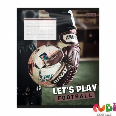Тетрадь ученическая 1В Let s play football А5 18 кл. (768750)
