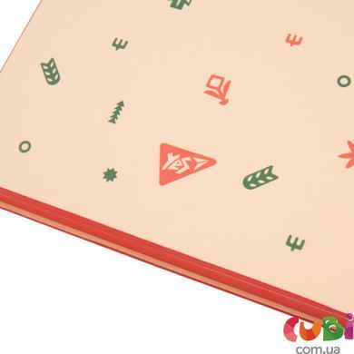Деловая записная книжка А5 недатированная Yes Folk мягкая, 320 стр., 252616