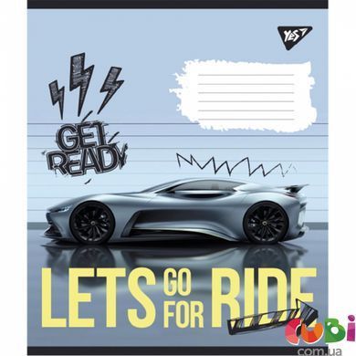 Зошити для записів, А5 60 клітинка Yes Lets go for ride, зошит для записів, 766746