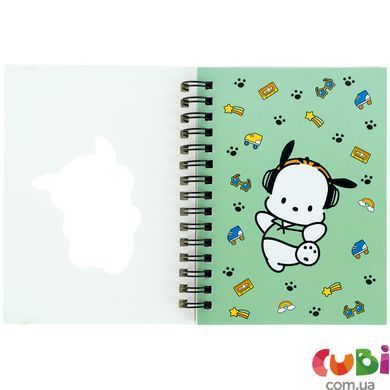 Блокнот на спіралі Kite Pochacco (PC26-229), А6, 80 аркушів, клітинка