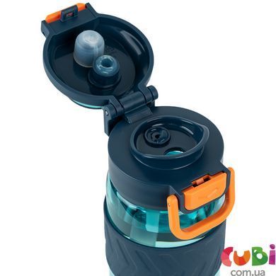 Пляшечка для води Kite, 800 мл, блакитно-помаранчева (K25-1234-3)