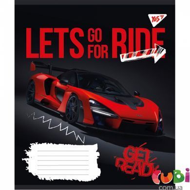 Зошити для записів, А5 60 клітинка Yes Lets go for ride, зошит для записів, 766746