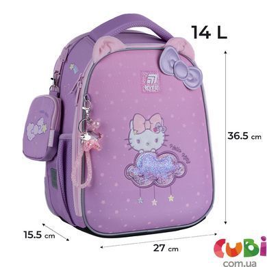 Рюкзак шкільний каркасний Kite Education Hello Kitty HK25-555S, комбінований