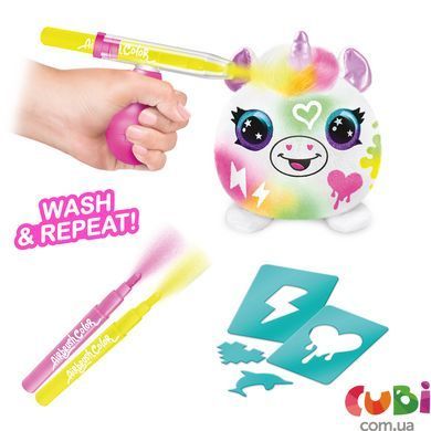 Игровой набор-сюрприз DIY AIRBRUSH PLUSH - Неон мини