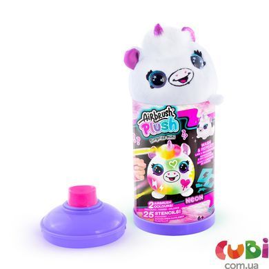 Игровой набор-сюрприз DIY AIRBRUSH PLUSH - Неон мини