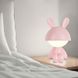Світильник-нічник LED з акумулятором Kite Cute Bunny K25-316-1-2, рожевий