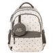 Рюкзак GoPack Education 182M Beige Polka Dots, Бежевий