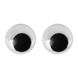 Оченята SANTI пришивні, чорні, d-15мм, 50 шт. уп., 954639