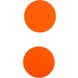 Набір значків світловідбиваючих, помаранчеві, K23-107-4