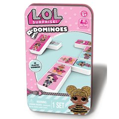 Настольная игра: домино «L.O.L. Surprise» (в жестяной коробке), 98408 6052514