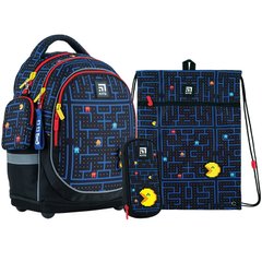 Набор рюкзак+пенал+сумка для обуви Kite 724S Let's play