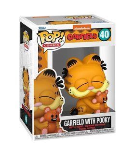 Ігрова фігурка Funko Pop! серії "Гарфілд" - Гарфілд з Пукі (80163), комбінований