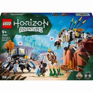 Конструктор Lego Horizon Adventures: Aloy и Varl против Shell-Walker и Sawtooth (77037), комбінований