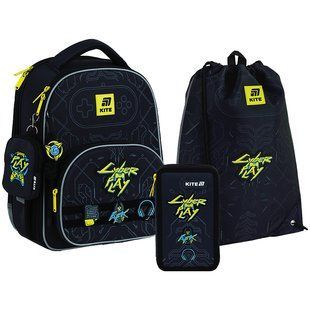 Школьный набор Kite Education Cyber SET K25-556M-2 (рюкзак, пенал, сумка)