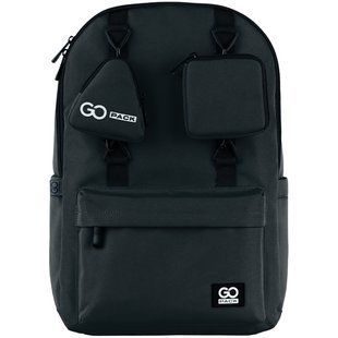Рюкзак GoPack Education для підлітків 178 графітовий, комбінований