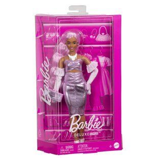 Лялька Barbiecore модниця у металевій сукні Barbie, HYV25, комбінований
