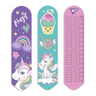 Закладка 2D Yes "Glamour unicorn" (708154)