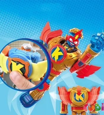 Ігровий набір SUPERTHINGS S &ndash; СУПЕРБОТ ГОЛДЕН АРМОР (робот, казум-кід, фігурка) (PSTSP116IN90), комбинований