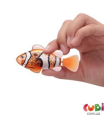 Интерактивная игрушка ROBO ALIVE S3 &ndash; Роборыбка (оранжевая), комбинированый