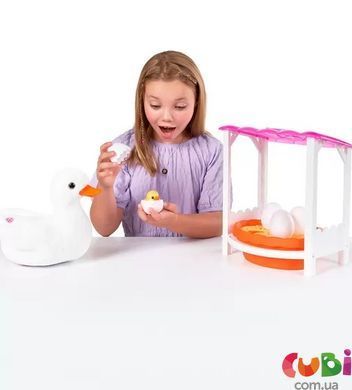 Интерактивный игровой набор-сюрприз PETS ALIVE S1 &ndash; МАМА УТОЧКА С СЮРПРИЗОМ, комбинированый