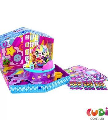 Игровой набор с куклой DECORA - ДИЗАЙНЕРСКИЙ МАГАЗИН СТИКЕРОВ, комбинированый