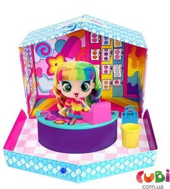 Игровой набор с куклой DECORA - ДИЗАЙНЕРСКИЙ МАГАЗИН СТИКЕРОВ, комбинированый