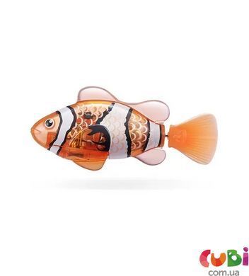 Интерактивная игрушка ROBO ALIVE S3 &ndash; Роборыбка (оранжевая), комбинированый